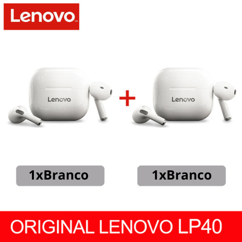 Fone de ouvido Lenovo LP40