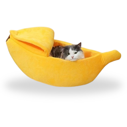 Cama banana para pets