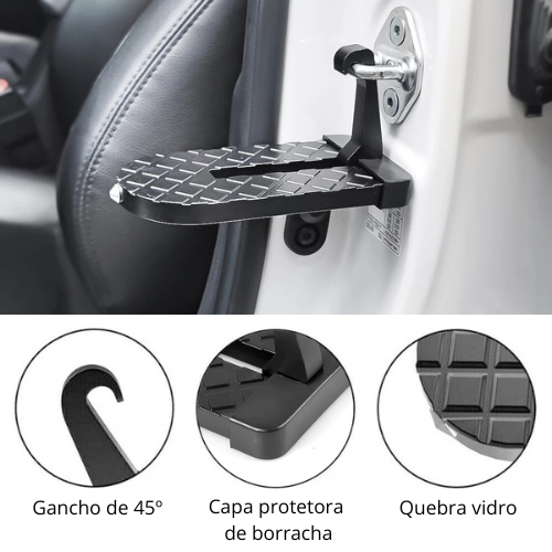 Suporte Rack Para Porta de Carro