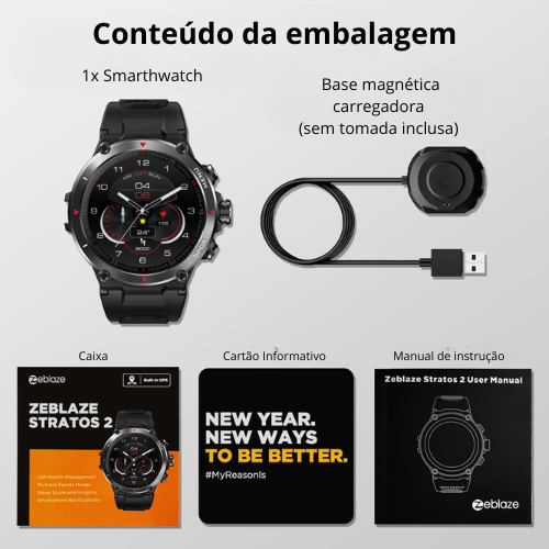 Smart Watch Zeblaze Stratos 2 GPS