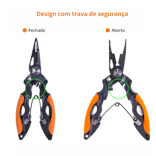 Alicate multi-função para pescaria