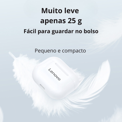 Fone de ouvido Lenovo LP40