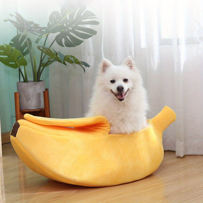 Cama banana para pets